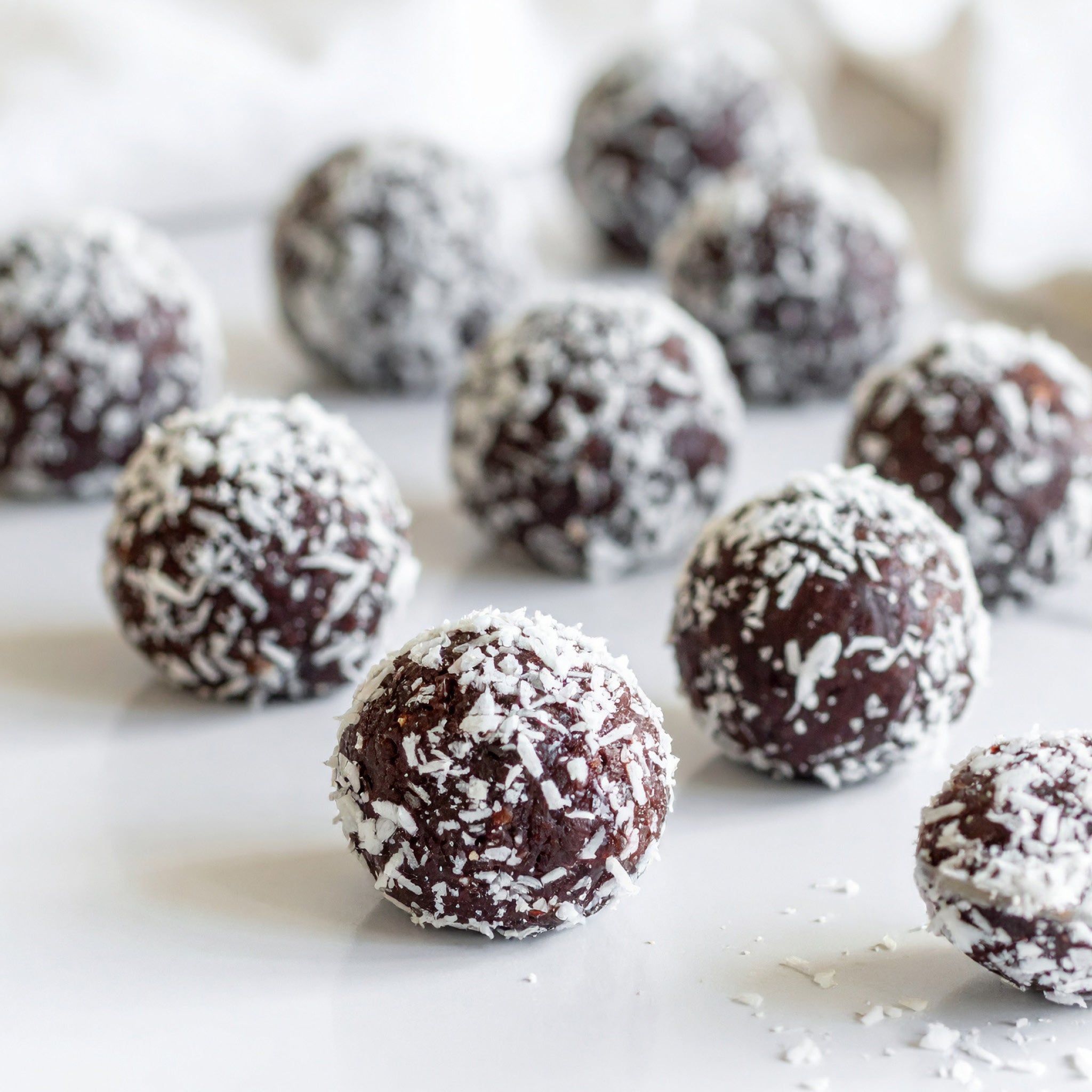 High Protein Coconut Energy Balls